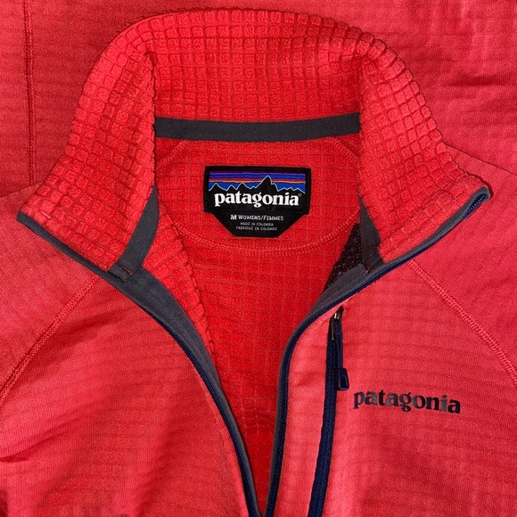 Patagonia R1 Half Zip Pink Size Medium - Picture 3 of 3